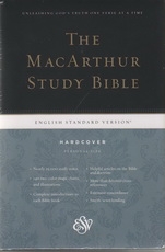 MacArthur Study Bible - ESV (hardcover, personal size)