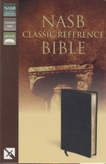 Classic Reference Bible - NAS (black, top grain)