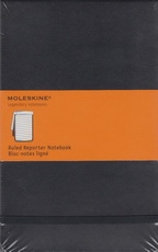 Moleskine Ruled Reporter Notebook - pocket size