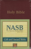 Gift and Award Bible - NAS (burgundy, imitation leather)