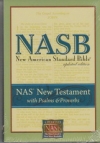 NASB - New Testament with Psalms & Proverbs (black, bonded leather)