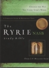 NASB - The Ryrie Study Bible (red letter, burgundy leather)