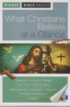 What Christians Believe at a Glance - Rose Bible Basics